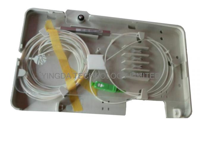 Lucht Gezamenlijke de Doos Naakte PLC 1 x 2 van de Vezel Optische Kabel Splitser voor Knoestige Vezels 8 Kernen