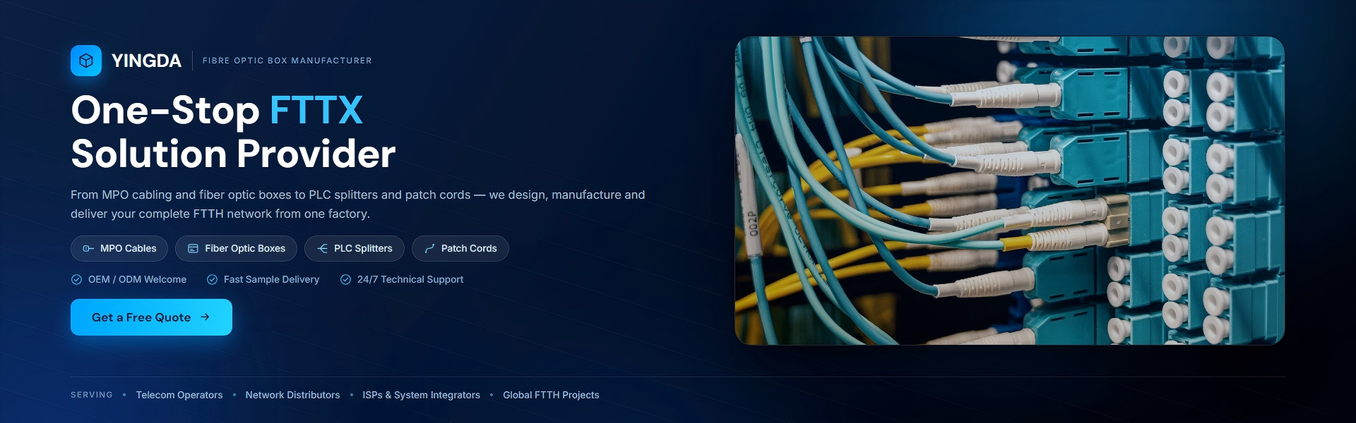 Kwaliteit Fiber Optic Beëindiging Box fabriek