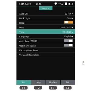 1310/1550nm SM Testbereik 5m-60Km Mini OTDR 9 in 1 Tester met APC UPC SC/FC/ST/LC Adapter 6