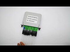 Optische Splitter PLC Cassette Met Pigtail 1x8 PLC Balanced Inset Type SC APC LGX Splitter Box