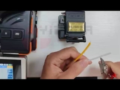 Splicer voor de fusie van glasvezels voor enkelvoudige vezels, lintvezels, dropkabel, patchcord