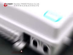 FDB0324 Witte PC SC Glasvezel Terminatie Doos ODB OSB 24 Port Hinge Design