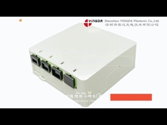 FRB-4D 4 Core Mini Outlet FTTH Indoor Fiber Termination Box voor 35 mm DIN Rack