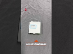 2 poort FTTH Indoor Fiber Optic Termination Box Unibody Muurautoutlet 86*86*23mm