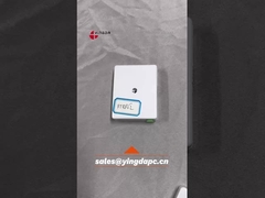 FTB86L SC LC Glasvezel Muursluiting Voor Innenruimte Wit ABS Materiaal Splice Cassette