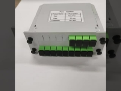 Optische Splitter PLC Cassette Met Pigtail 1x8 PLC Balanced Inset Type SC APC LGX Splitter Box