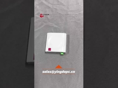 FTB86S Mini FTTH Glasvezel Doosluiter SC Adapter 2 Ports Socket