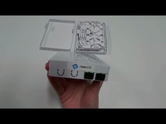 2SC Port Fiber Optic Termination Box voor FTTH PON Plastic Optical Rosette Caja Terminal