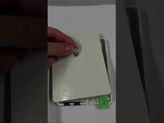 2 Core SC Fiber Optica Rosette voor glasvezel aan de binnenmuur