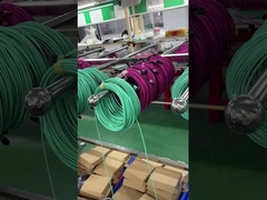 MPO 8 LC 3 MTP MPO kabel patch kabel met QSFP SR4 optische transceivers