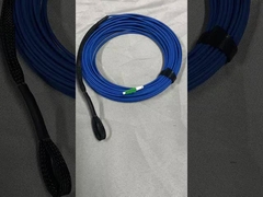 Vooraf beëindigd FTTH gewapende glasvezel patch cord LC APC UL V0 Flame Retardant