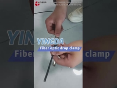 Metalen draadklemmen van roestvrij staal voor de installatie van kabels voor 2x5 mm vlakke kabel