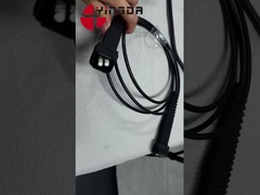 0.9mm SX Waterdicht vezel patch kabel LC-LC verbinding