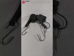 ADSS FTTH Drop Cable Draad Suspension Clamp met roestvrijstalen haak voor figuur 8 kabel