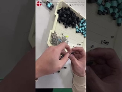 Polariteit B 12 Glasvezel MTP MPO APC Vrouwelijke tot mannelijke patch cord kabeltruck assemblage