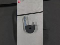 ADSS-kabel-down-loodklem met op de paal gemonteerde banden