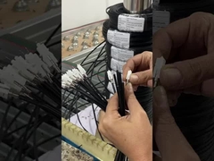 Zelfdragend FTTH patch cord SC - SC Fiber Drop Cable Zwart FRP LSZH 20M