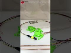Glasvezel PLC Splitter MPO naar SC connector 16 aders
