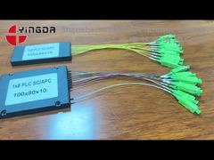 Glasvezel PLC Splitter ABS Modulair met SC APC 0.9mm kabel