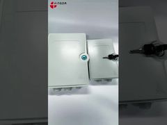 Buiten IP65 Glasvezel Splitter Box Kunststof 2 Poorten Polymeer Synthetisch Kunststof Materiaal