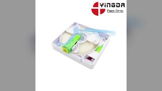 Onzichtbaar glasvezel stopcontact Eenvoudige FTTH-installatie
