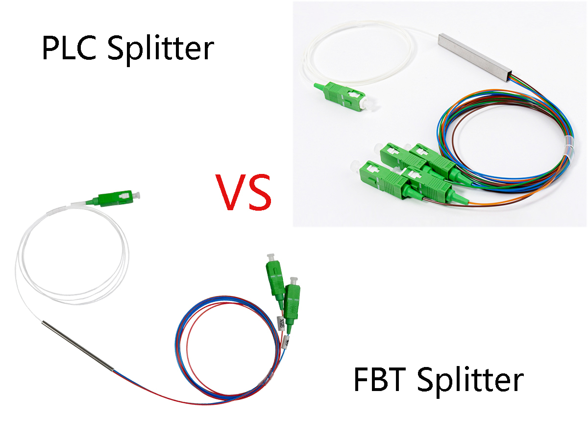 Laatste bedrijfsblogs The Comparison Between PLC Splitter & FBT Splitter and  how to choose them?