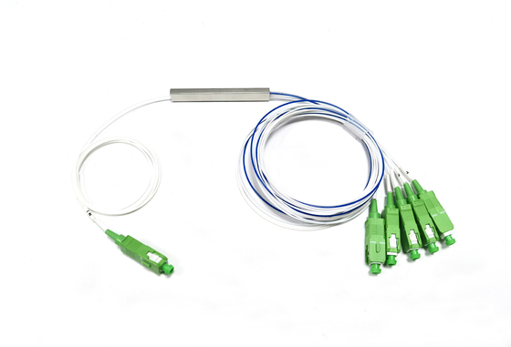 kopen PLC van FTTR Passief 1:5 Uit zijn evenwicht gebracht Mini Blockless Fiber Optic Splitserssc 1X5 70/30 60/40 online vervaardiging