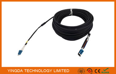kopen Duplex van het de Vezel Optische Flard van DLC LC het Koordlood 5.0mm de Assemblage van de 2 Kern Optische Kabel online vervaardiging