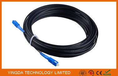 kopen Zelfstandig FTTH-Sc van het Flardkoord - Sc-de Kabel van de Vezeldaling Zwarte FRP LSZH 20M online vervaardiging