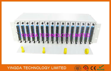 kopen Chasis voltooit LGX-Modules met de Adaptersrek van Splitters1x8 SC/Apc opzet Metaal online vervaardiging