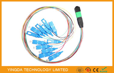 kopen MPO / MTP - LC Fan Out glasvezelkabel 0,9 mm SM Simplex glasvezelkabel online vervaardiging