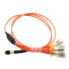 kopen LC Simplex MTP MPO Kabel OS19 / 125UM 12 Vezels Bundel Kabel Vacuümverpakking online vervaardiging