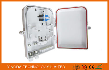 kopen 1x8 PLC de Muur van de Splitsersdoos zet de Doos van de Dalingskabel, 16 Havens met de Adaptercomité van Klierensc IP65 op online vervaardiging