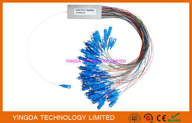 kopen De miniplc van de de Buis1x64 Vezel van het Modulestaal Optische Blauwe Schakelaars van Splitserssc online vervaardiging