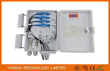 kopen Openlucht 12 boren Doos van de Vezel de Optische Distributie/de Einddoos van Ftth voor Adapter van de Splitserssc van 1x8 de Optische uit online vervaardiging