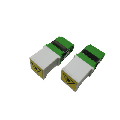 kopen Sc-APC de Simplexadapter van de Vezelschakelaar Geen de Klemlaser van het Flens Groene Witmetaal online vervaardiging