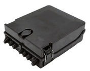 5 Ports Fiber Optic Cable Distribution Box Black 24cores SC Adapter 1x16 1x8 Splitter