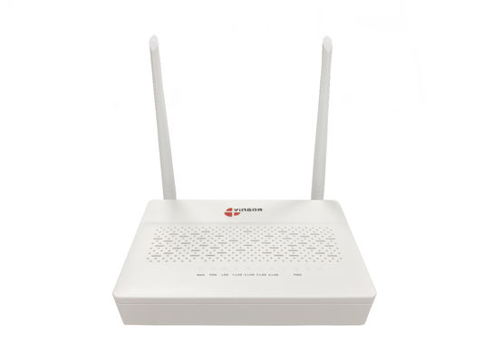 kopen ABS van de het Netwerkgpon ONU Router 1GE+3FE+VOIP+WIFI van FTTH FTTB FTTX Materiaal online vervaardiging