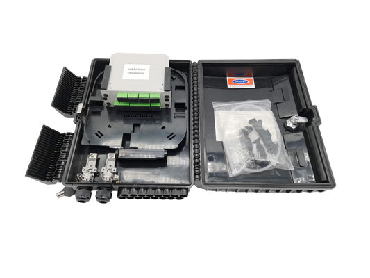 kopen Van de de Splitsersvezel van GPON Muur Opgezet Plastic 1X16 van de de Kabelbeëindiging Optisch de Doosdutje CTO online vervaardiging