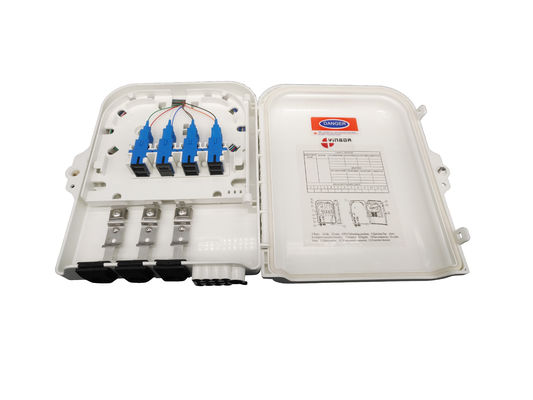kopen YINGDA Outdoor Wall Mount 1 tot 8 PLC Splitter Fiber Optic Box IP65, 3In 8Out Distributie Behuizing online vervaardiging