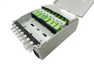 8 Ports Fiber Optic Terminal Box ABS PC Straight-Through FTTH Indoor NAP Box