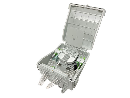 kopen YINGDA New Special Design 24 ports Fiber Splitter Box met Ronde Drop Cable Ports Mini SC Adapter online vervaardiging