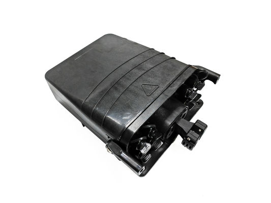 kopen IP68 8 poorten Vooraf aansluitende glasvezelsplitserbox Mini SC Adapter CTO Type Zwart PP+GF online vervaardiging