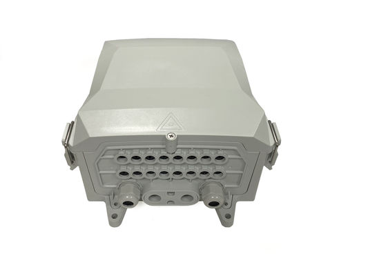 kopen YINGDA IP65 Grijs / wit glasvezel splitter distributie doos 8 - 24 poorten glasvezel splitter doos online vervaardiging