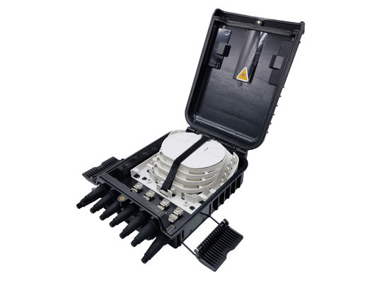 kopen YINGDA FTTH 8 Ports Splitter Box IP65 Waterdicht CTO-8R MINI SC Adapter Met Rubber Boot online vervaardiging
