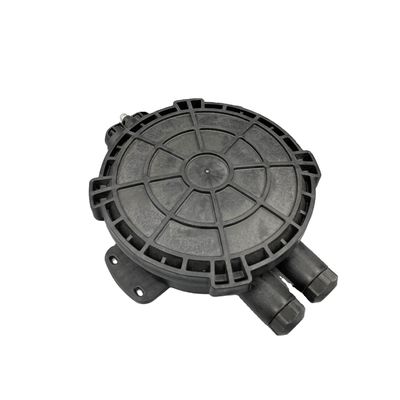 kopen IP68 Optische vezelverbindingsbehuizing Horizontale inline 2in2out 36 kernen Ronde type online vervaardiging