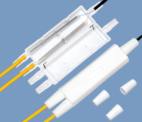 kopen 1 tot 2 glasvezel splicing beschermde doos voor drop kabel, indoor zachte ronde kabel 2 kernen online vervaardiging