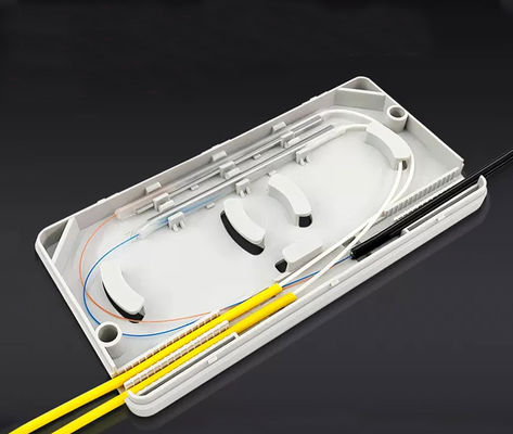 kopen 2in 2out 4 ports glasvezel terminatie doos voor drop kabel splicing en bescherming doos online vervaardiging