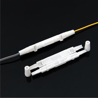 kopen 1 Port Mini FTTH Drop Cable Splice Protection Box Wit Ronde Open Type PP online vervaardiging