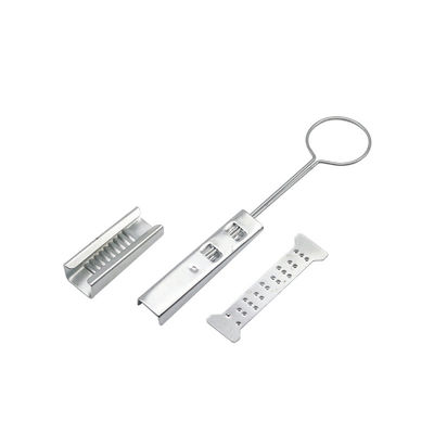 kopen ODWAC-15 Mini Kabel Installatie Kits Drop Draad Spanning Klem voor Figuur 8 Kabel online vervaardiging